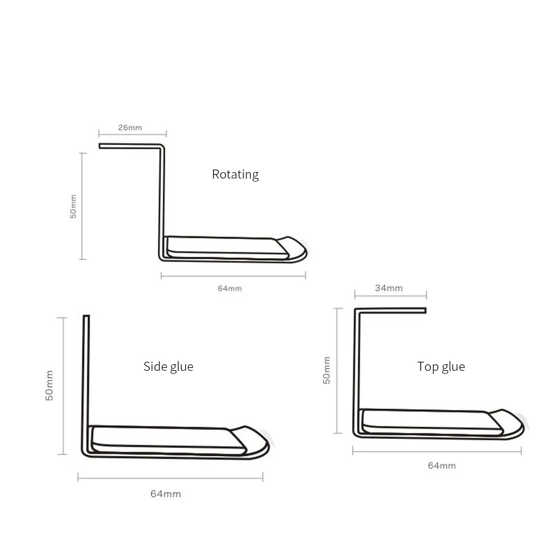 Универсальный держатель для наушников из алюминиевого сплава кронштейн