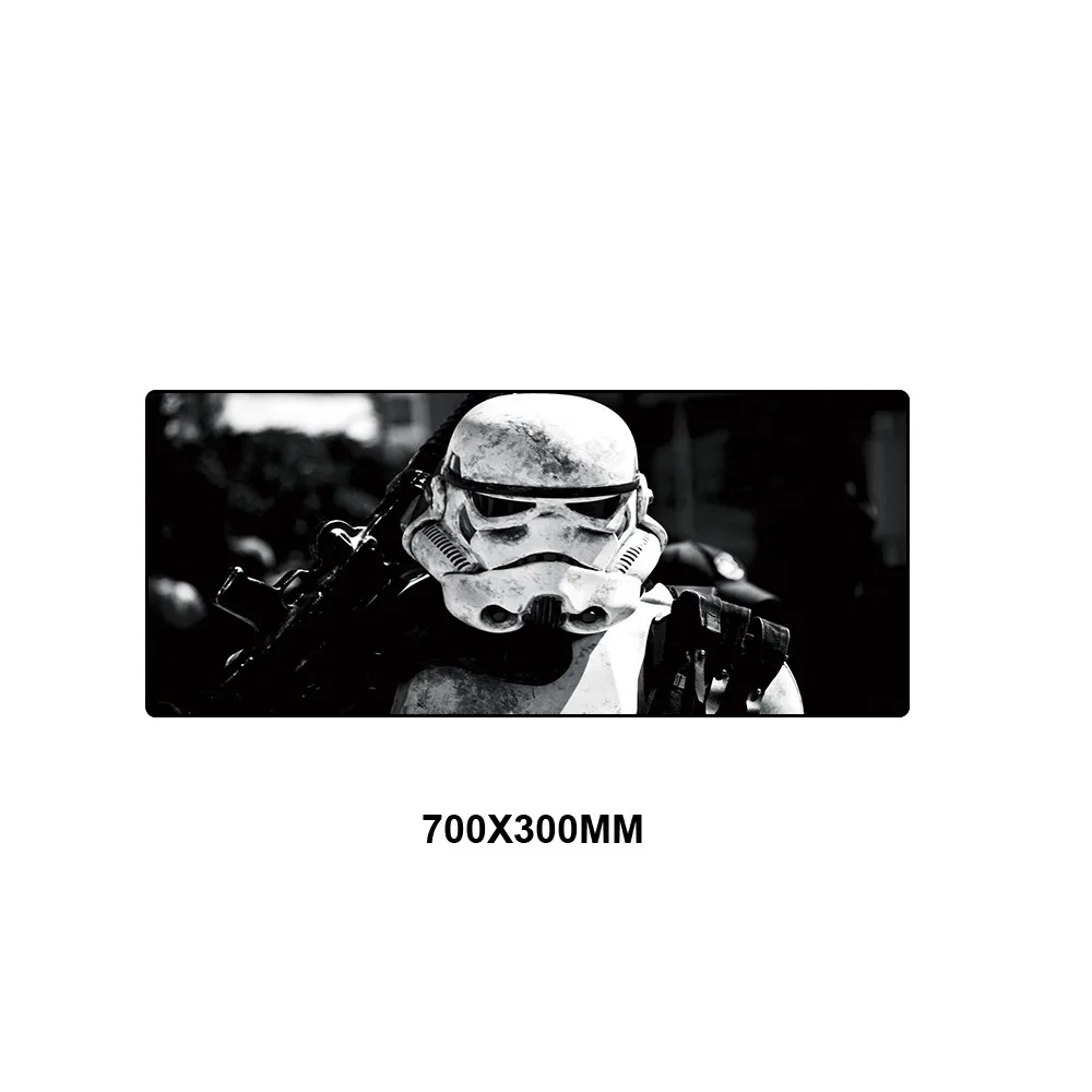 StarWars-050 700x300 мм коврик для мыши «Звездные войны» коврик для мыши XL Grande большой игровой коврик для мыши Натуральный каучук ноутбук для геймеров коврик для мыши ПК настольный коврик для мыши - Цвет: StarWars-050
