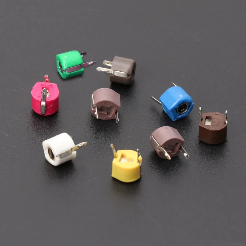 

45 Pcs 9 Values Trimmer Capacitor Kit Assorted Adjustable Variable Capacitors