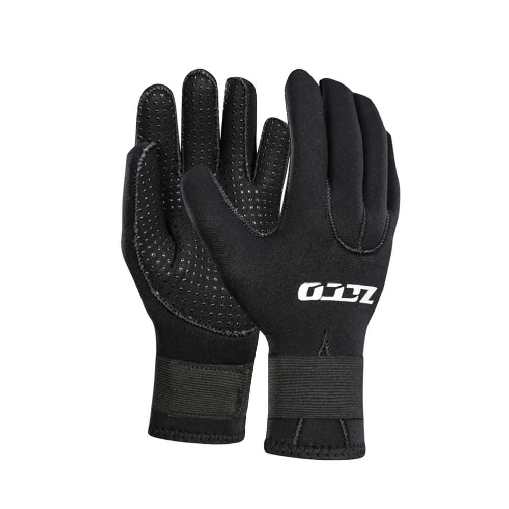 

3mm Thick Warm Diving Anti-Wear Non Snorkeling Scratch Prevention - Size (Black)