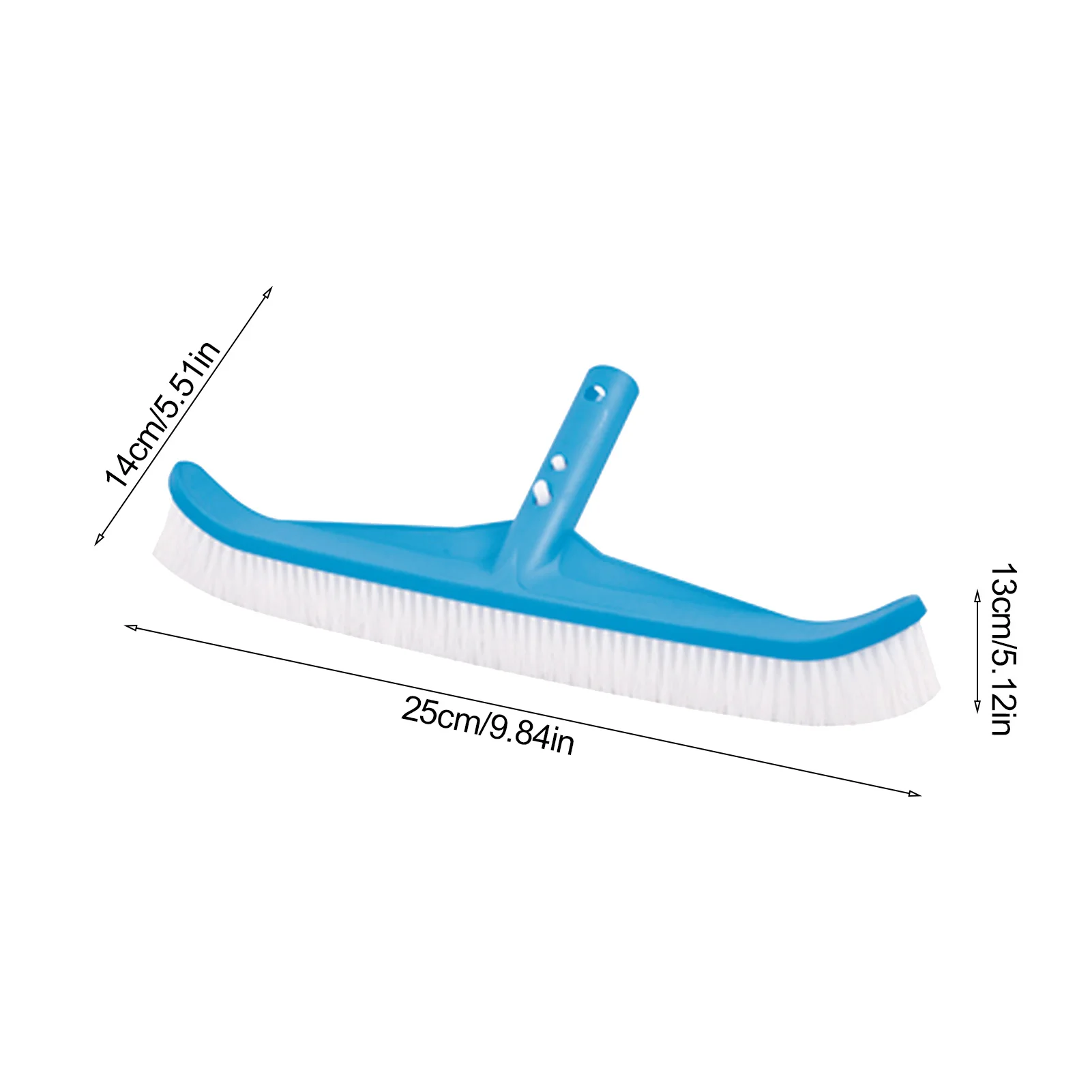 

10/16inch Swimming Pool Brush Head Muitifunction Durable Pool Cleaner Brush For Cleans Walls Tiles Floors Home Cleaning Tool