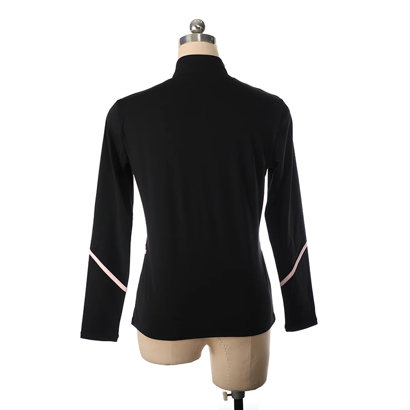 Куртка на молнии для фигурного катания женские топы тренировок соревнований