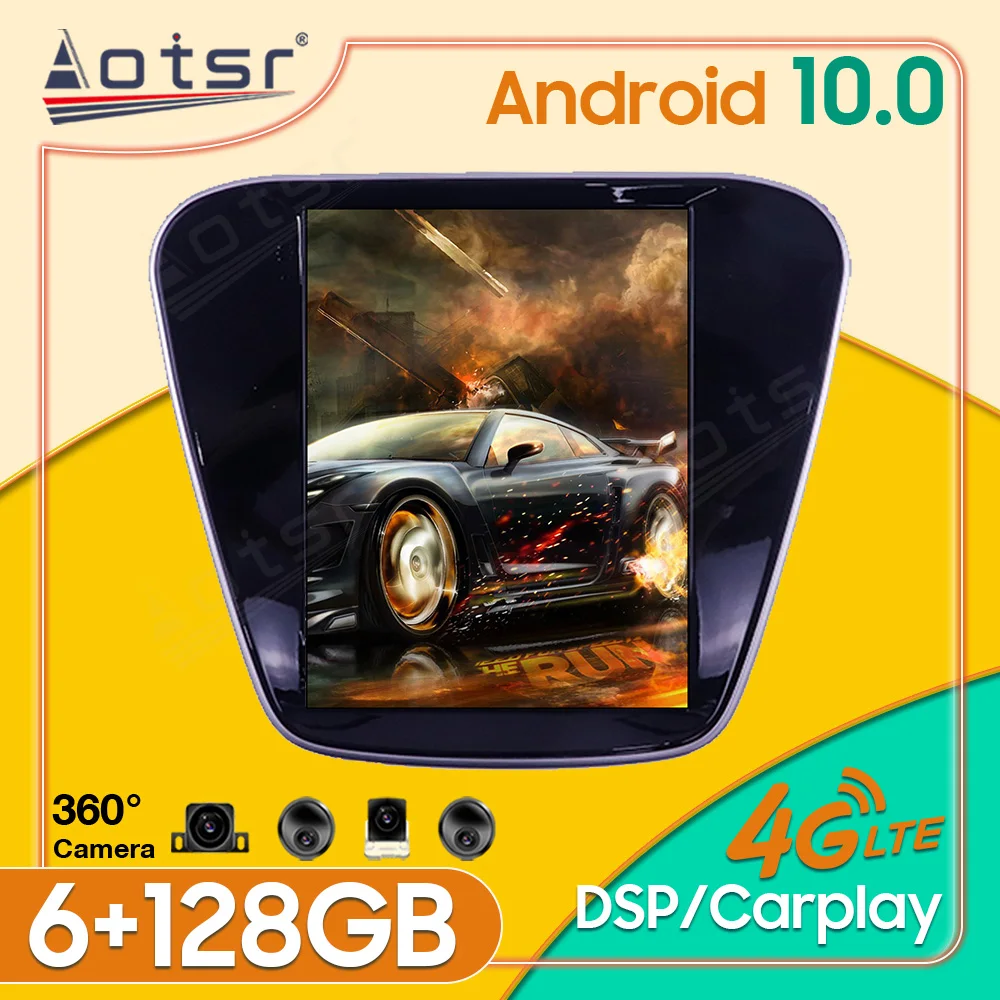 

360 камера Android 10 6 + 128G для Skoda Octavia 2016-2018 GPS-навигация головное устройство мультимедийный плеер радио магнитофон