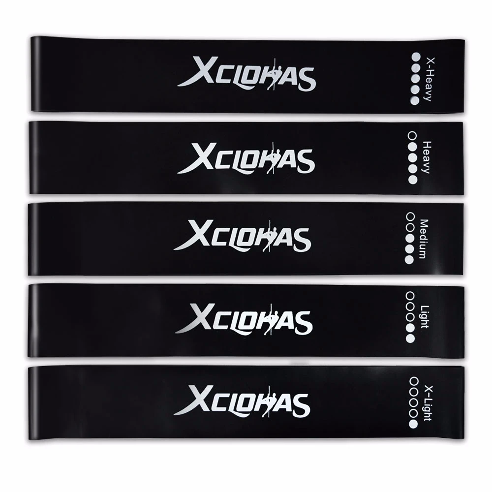 Эластичные ленты XC LOHAS 10-50 фунтов для пилатеса йоги фитнеса мужская спортивная