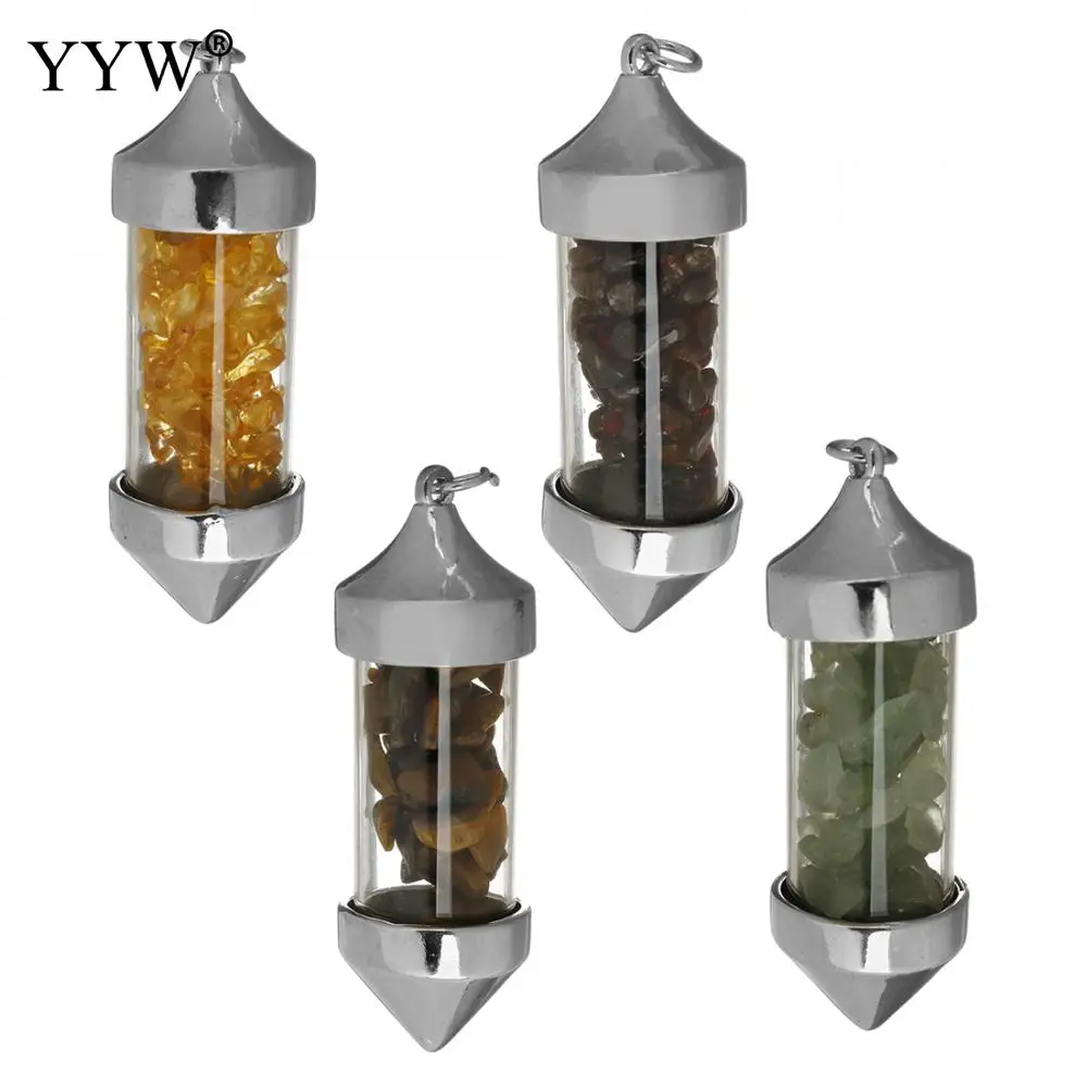 Подвеска из натурального кристалла Reiki подвеска для ожерелья с подвеской в виде