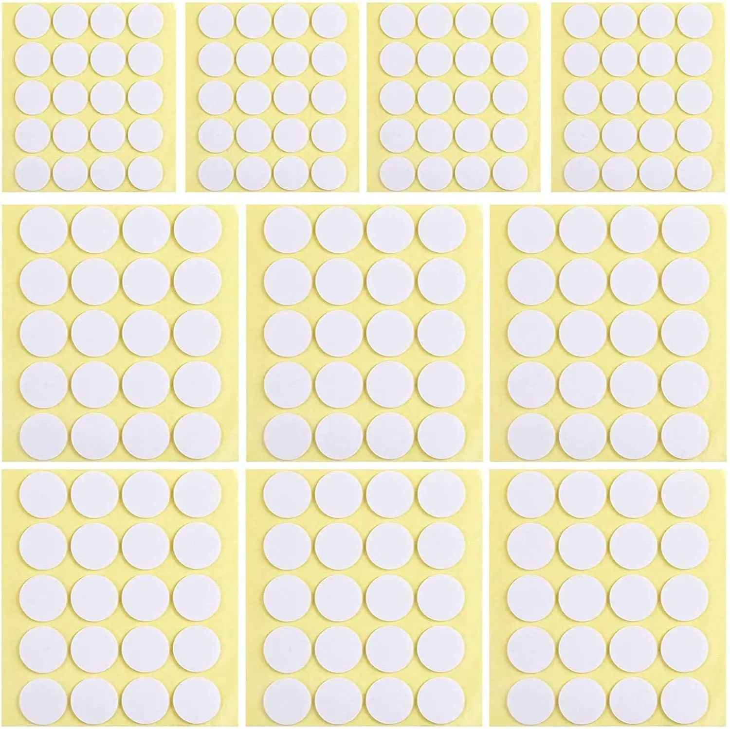 

500pcs Candle Wick Stickers Heat Resistance Candle Making Double-Sided Stickers