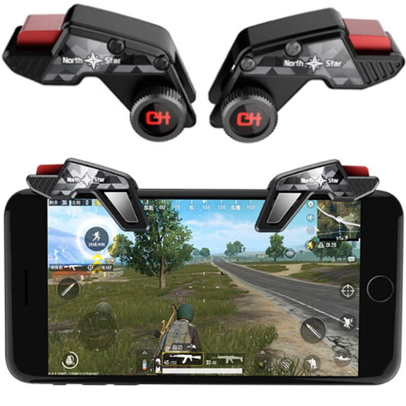 

Pubg Mobile Controller L1 R1 Phone Gamepad Trigger Fire Button Aim Key l1r1 Shooter Pubg Controller For iphone Android