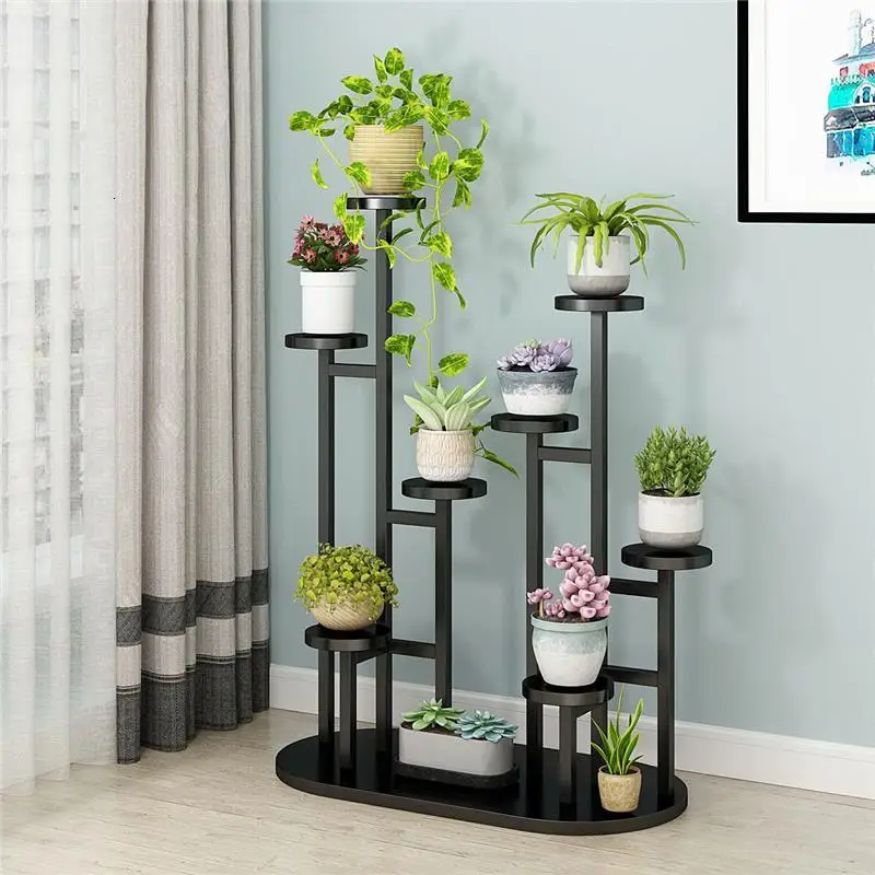 

Balkon Etagere Pour Plante Wood Saksi Standi Indoor Pot Estanteria Jardin Stojak Na Kwiaty Outdoor Plant Rack Shelf Flower Stand