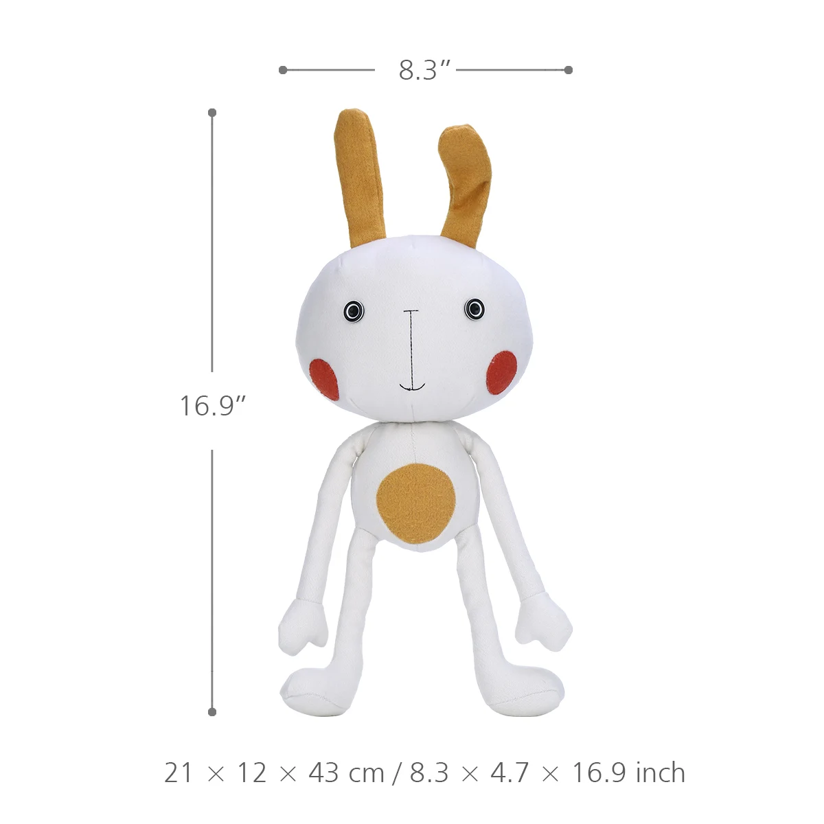 Tooarts | Йога кукла кролик мультяшный в виде животных игрушки удобен и сочувствия