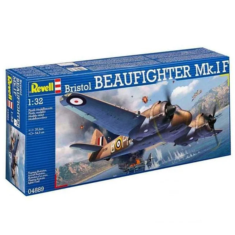 

REVELL Сборная модель самолета Модель 1/32 британская серия истребителей Бристоль бойц Mk.IF/Спитфайр Mk.IXC/MK.IV #04889/03927