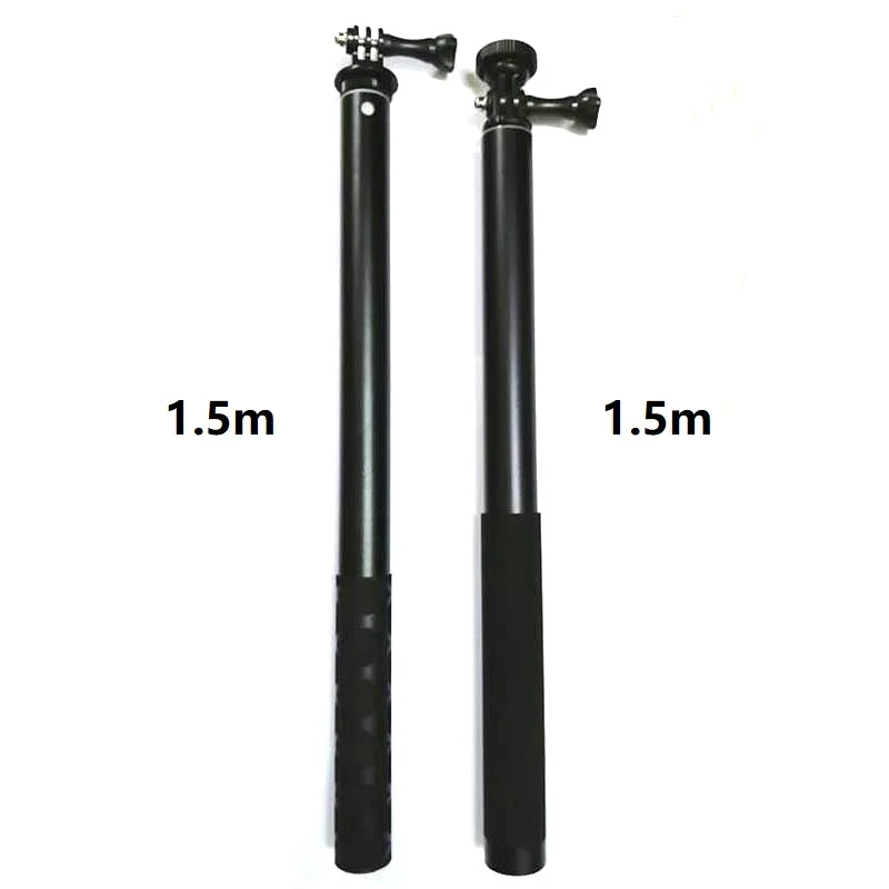 Водонепроницаемый ручной монопод 1,5 м рукоятка для GoPro Hero 10987/Akaso Brave SJCAM SJ6/8 DJI Osmo Insta360 OneX2 аксессуары для камеры