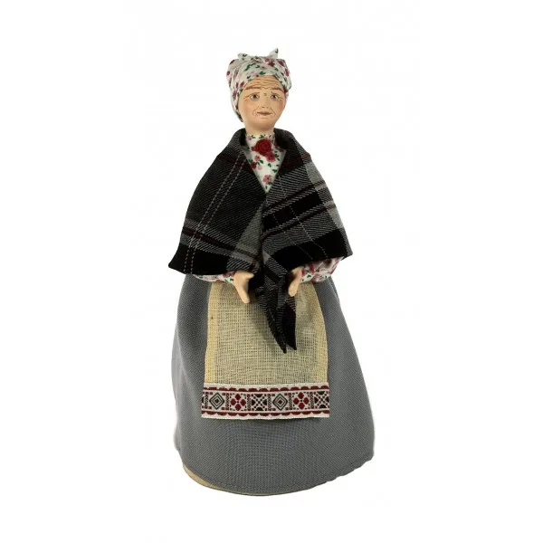 Фарфоровая кукла коллекционная Няня в повседневной одежде Пушкинская эра 19 век