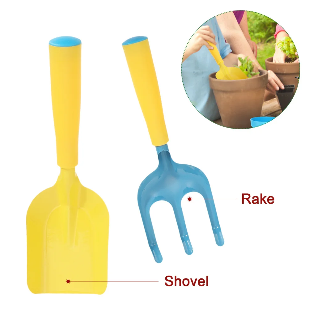 

1 Set Kids Gardening Tools Mini Shovels Planting Tools Children Toys (Colorful)