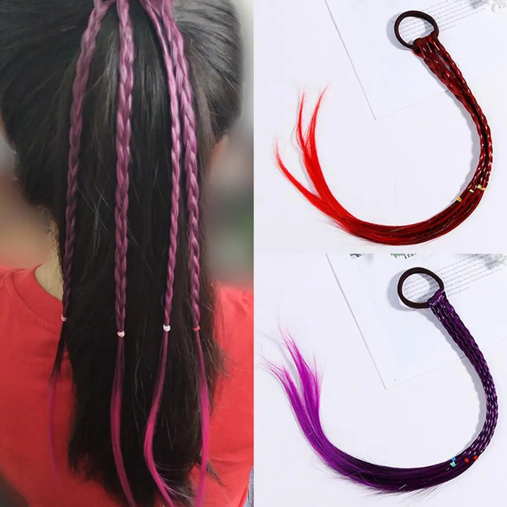 1 шт. Женская эластичная резинка для волос повязка богемная плетеная на голову