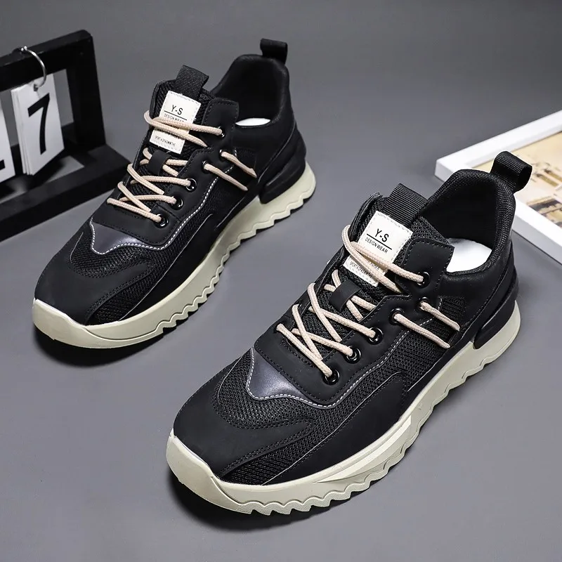 2021 Outdoor Sneakers Men Tennis Shoes Mesh Mens Trainers Lightweight Gym Sport Shoes Mens Footwear Trainers Tenis Masculino