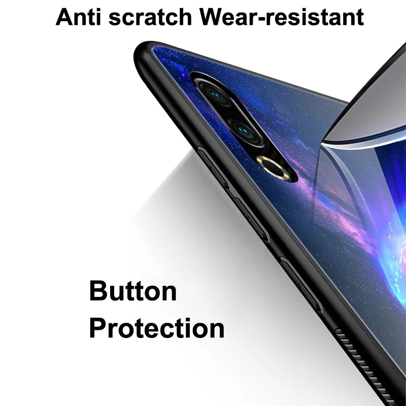 Чехол для Meizu 16s Pro M973Q чехол 16sPro из закаленного стекла Жесткий Meizu16s стеклянный |