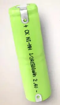Бесплатная доставка 2 шт./лот 1/2A 4 V 1500mAh Ni-MH перезаряжаемая батарея Аккумулятор для