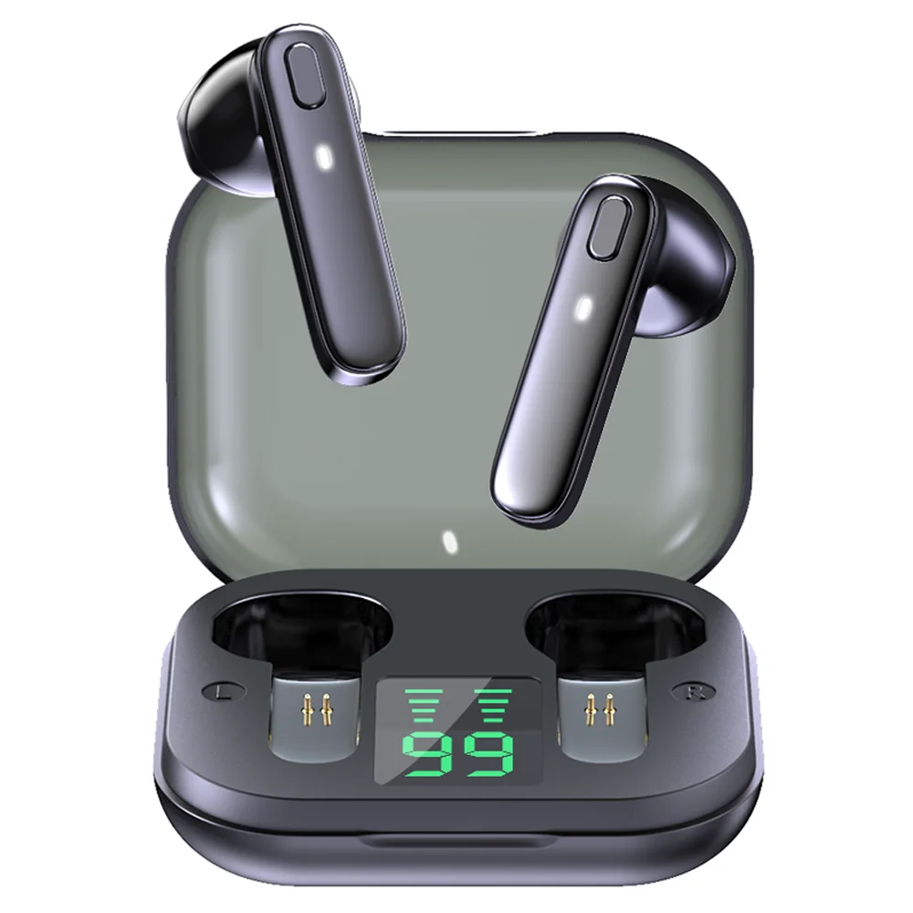 

Наушники Bluetooth-совместимые Беспроводные наушники с глубокими басами, наушники-вкладыши, настоящие Беспроводные стереонаушники с микрофоно...