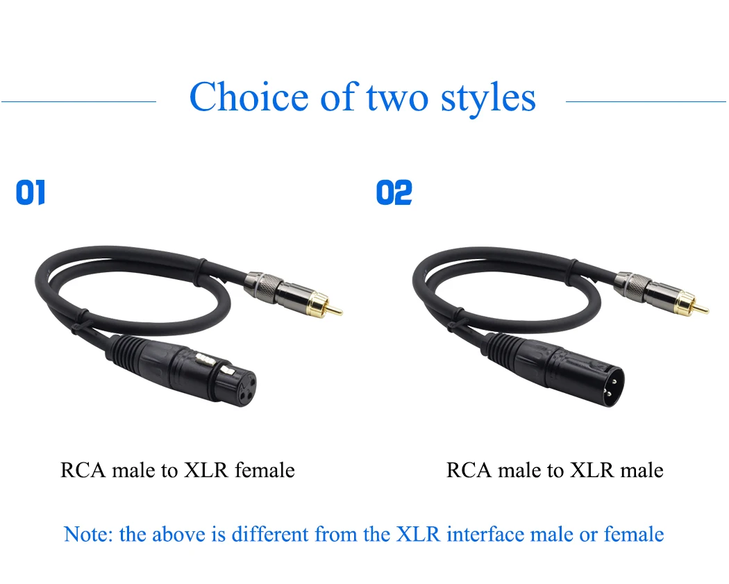 JORINDO 4 м/13 футов расширение XLR Женский RCA мужской микрофон аудио кабель-удлинитель