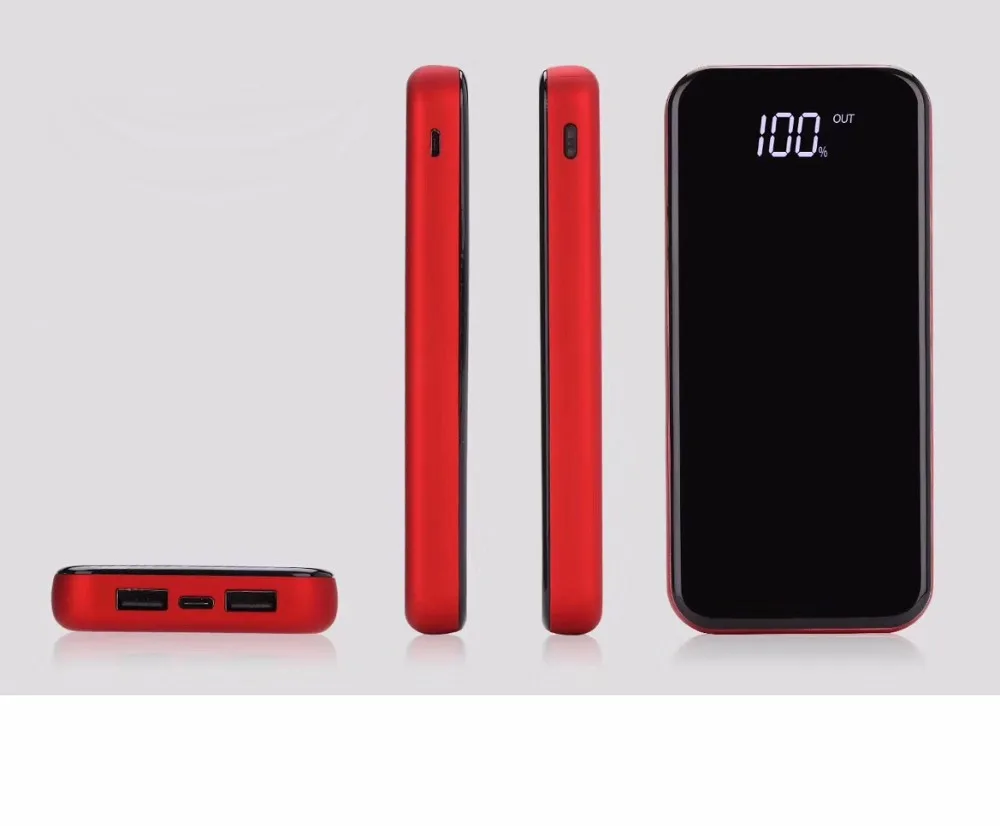 10000 мАч Qi Беспроводное зарядное устройство Power Bank внешний аккумулятор Powerbank Type c USB