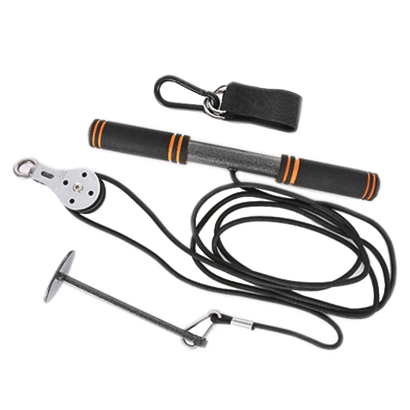 Горячие AD для кисти предплечья тренажерный зал тренировка рычаг шкив аксессуары