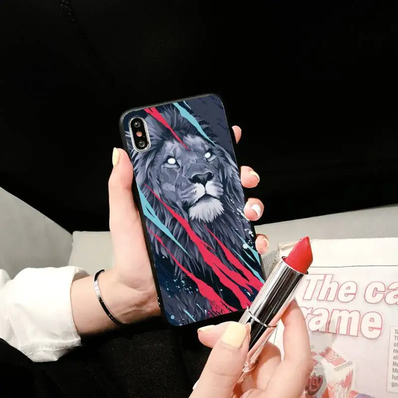 Ураган зверь чехол для телефона iPhone XS 11 11Pro 5 5s SE 6 6s плюс 7 8 2020 чехол|Чехлы-накладки|