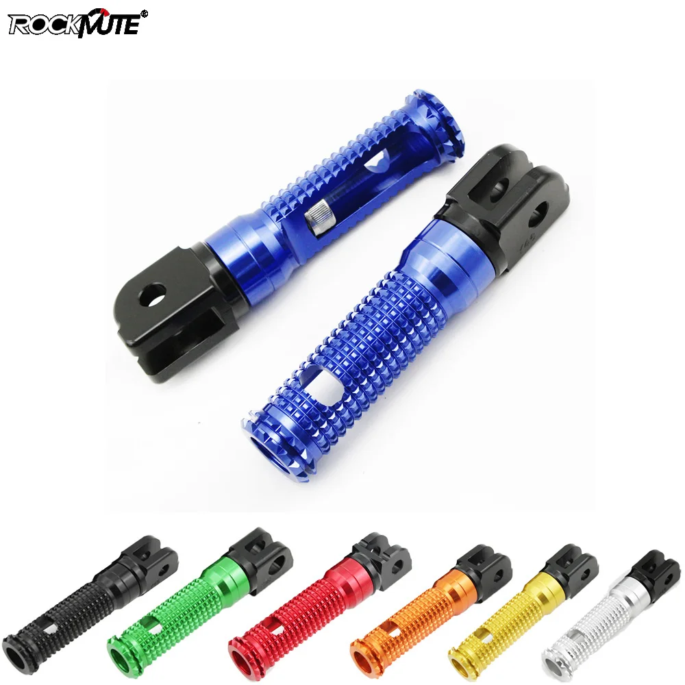 

CNC Aluminum For YAMAHA MT10 MT07/Tracer MT03 MT25 XSR700 YZF R25 R3 XVS950 Motorcycle Rider Front Foot Pegs Footrest Adapter