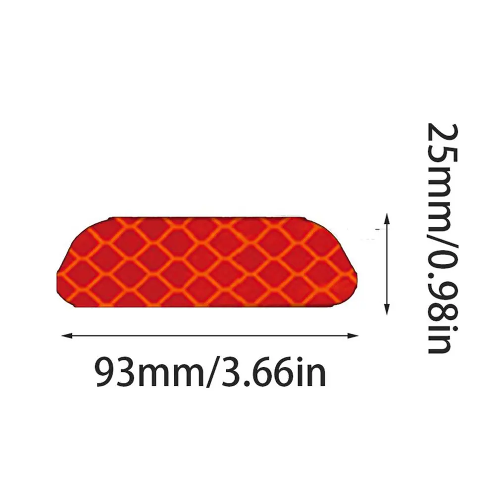 

Car Trunk Tail Wheel Eyebrow OPEN Car Door Stickers Reflective Strip Safety Warning Mark Anti-collision Stickers