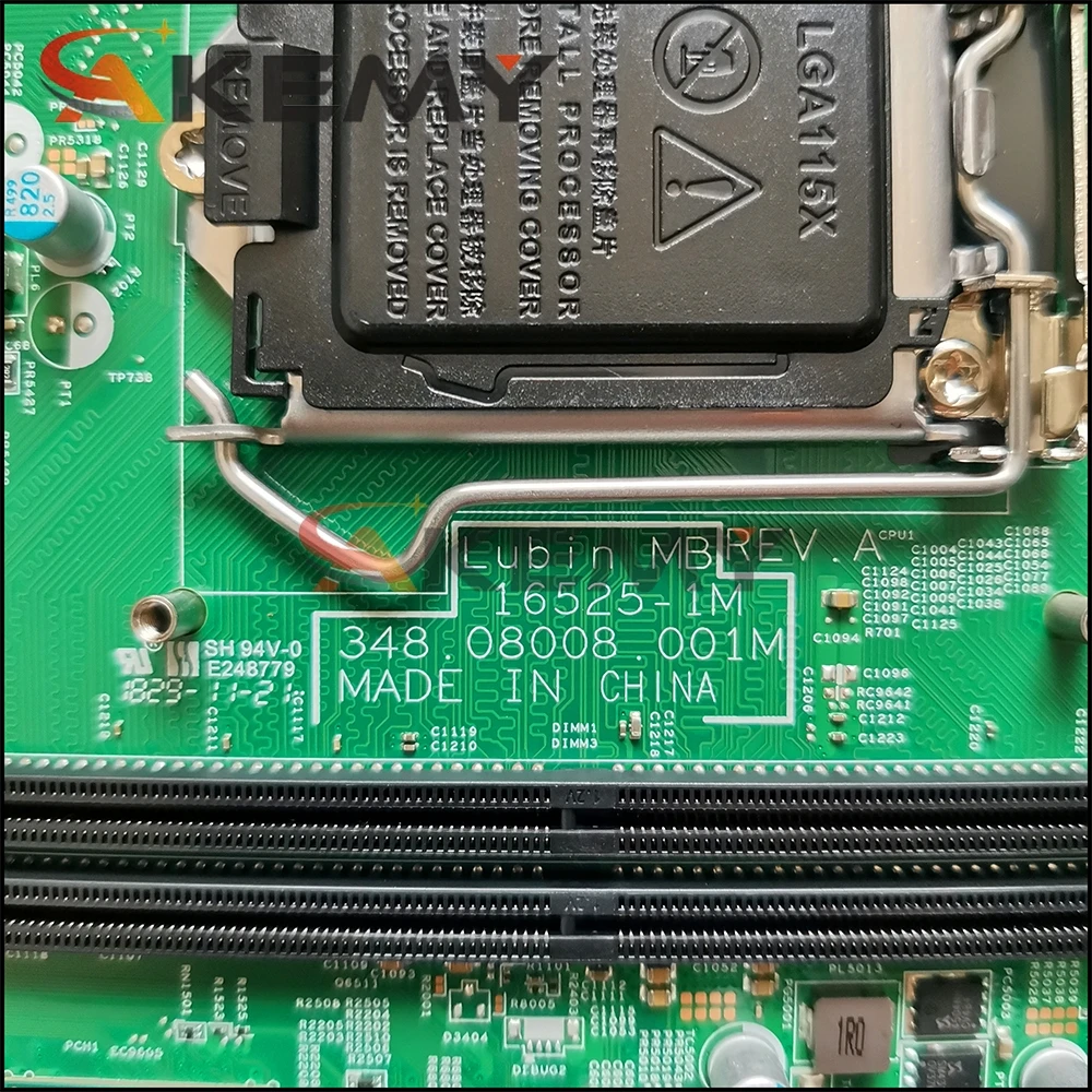 

For HP Pavilion 570-P Slimline 270-P Desktop Motherboard SR2WA H270 906148-601 906148-001 348.08007.0011 LGA 1151 100% Tested