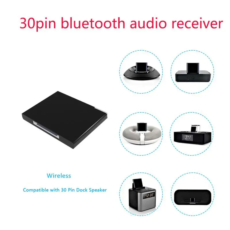 

Transmitter Adapter Hifi Audio Dongle For IPod For IPhone Classic Touch Wireless Bluetooth-compatible Card Aux Receiver Adapter
