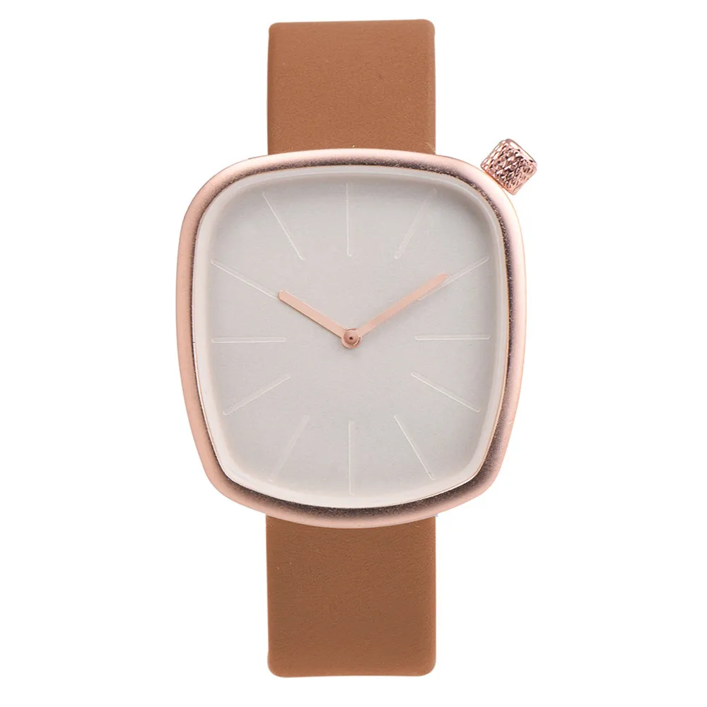 

2019 Hot watches Women Fashion Leather Band Analog Quartz watch For Women dress Wristwatch Clock Relogio Feminino Drop Shipping