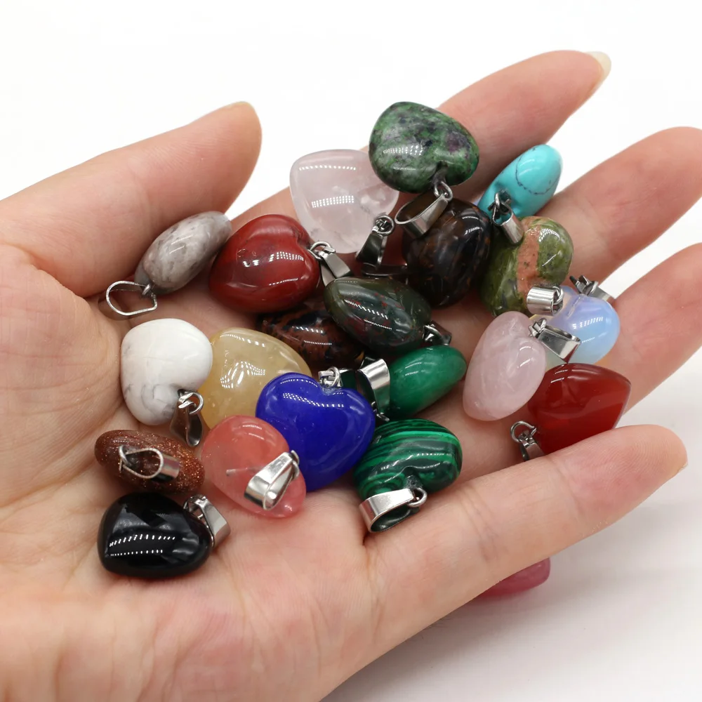 2 шт. Женские Подвески из натурального агата розового кварца | Украшения и