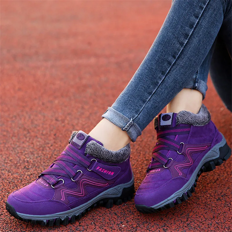 DRFARGO/женские ботинки женские теплые на меху уличные Водонепроницаемые зимние