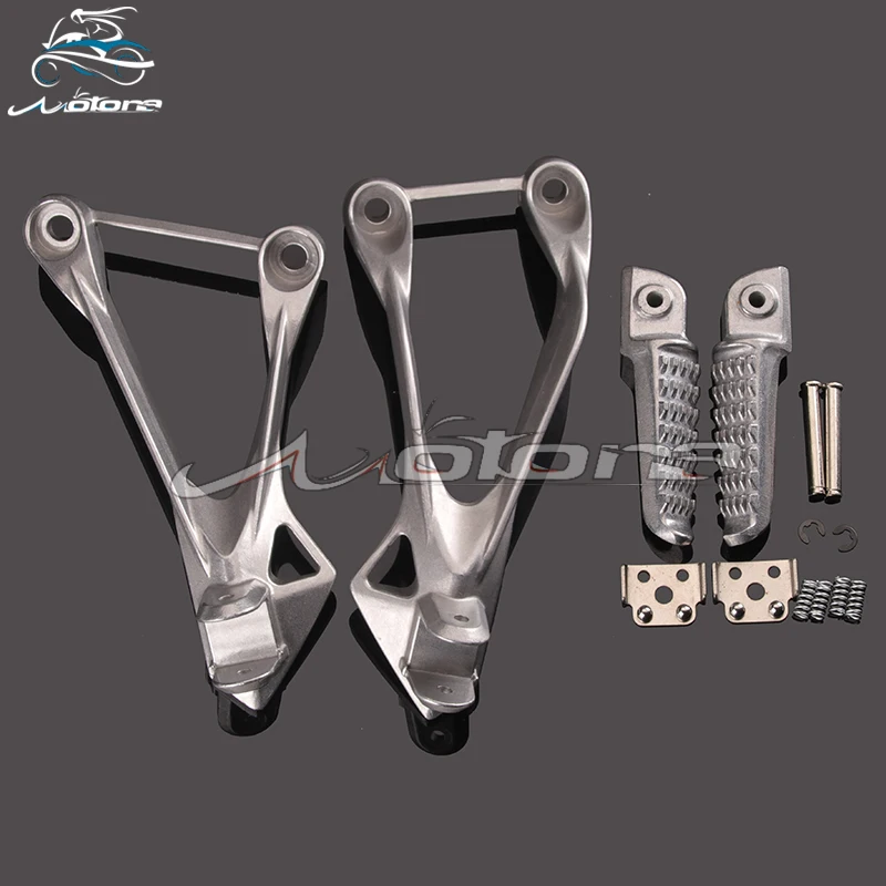 Задние подножки подножка кронштейн педали для KAWASAKI ZX6R ZX-6R 2005-2008 05 06 07 08 ZX636 2005-2006