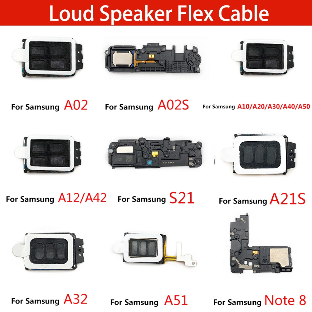 

Динамик для Samsung A10 A50 A70 A01 A11 A21 A31 A21S A02 A02S A12 A42 A32 A51 A52 A72 A10S A20S, звуковой сигнал, гибкий кабель