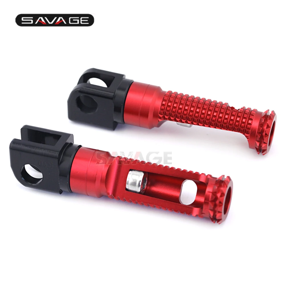 

Front Foot Rest For KAWASAKI Z1000 2010 Z800 2013 Z750R Z400 NINJA 400 ZX10R ZX6R Motorcycle Footrests Adapter Rider Foot Pegs