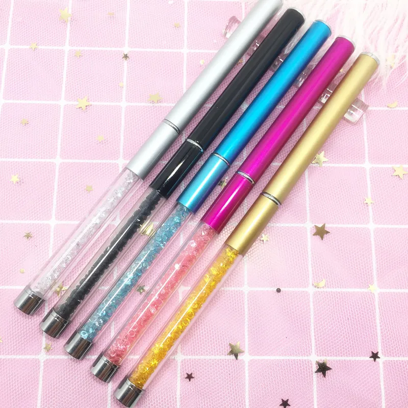 Ногтевая Кисть для геля маникюрные щетки акриловая УФ-краска рисование