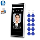 Wi-Fi динамическая машина посещаемости времени лица биометрическая система по 125 кГц13,56 МГц RFID Клавиатура контроля доступа TCPIPUSB