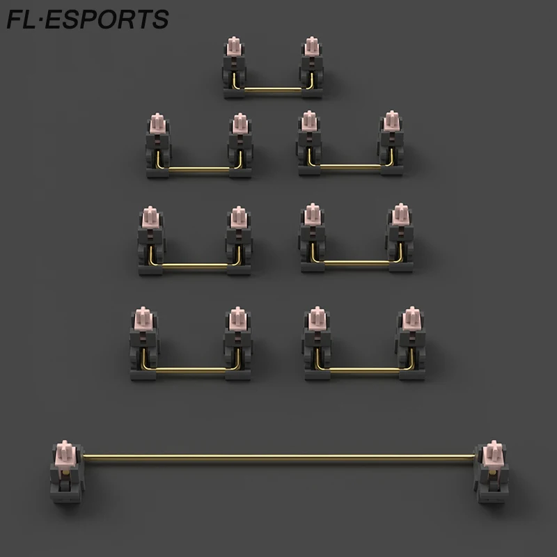 FL · стабилизаторы механической клавиатуры ESPORTS переключатели позолоченная