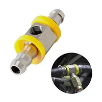 stainless steel 18 27 npt female t fitting adapter connector for fuel pipe fuel pressure gauge sensor car accessories