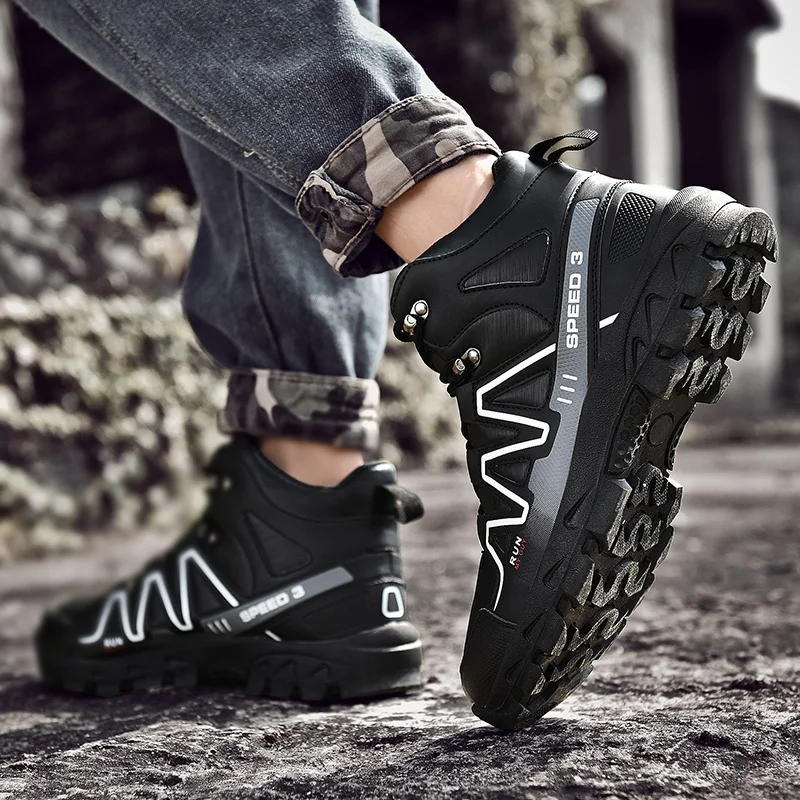 

Men's Outdoor Hiking Shoes Off-road Sneakers Comfortable and Breathable Hiking Shoes Ladies and Mens Casual Outdoor Sports Shoes