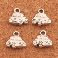 star tire racing car charm beads 12x12mm 150pcs zinc alloy pendants jewelry diy fit bracelets necklace earrings l573