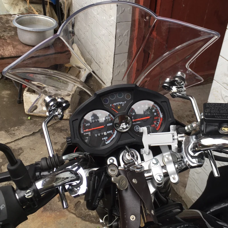 Ветровой экран для Kawasaki Z1000 Z900 Z800 Z750 Z650 Z 1000 900 800 750 650 кронштейн на лобовое стекло 7/8