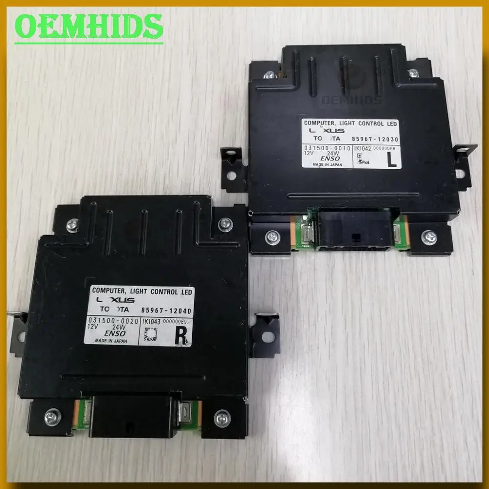 85967 12040 12030 OEM LED блок управления фар используется оригинальный OEMHIDS свет для VELLFIRE H3
