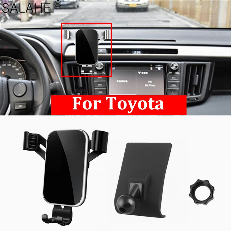 Мобильный телефон держатель для Toyota RAV4 2015 2016 2017 2018 крепление на приборную панель