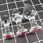 Анальная пробка, прозрачное стекло, 3 размера, интимные игрушки, расширитель ануса, эротические игрушки интимные игрушки для пар года, игрушки для взрослых 18