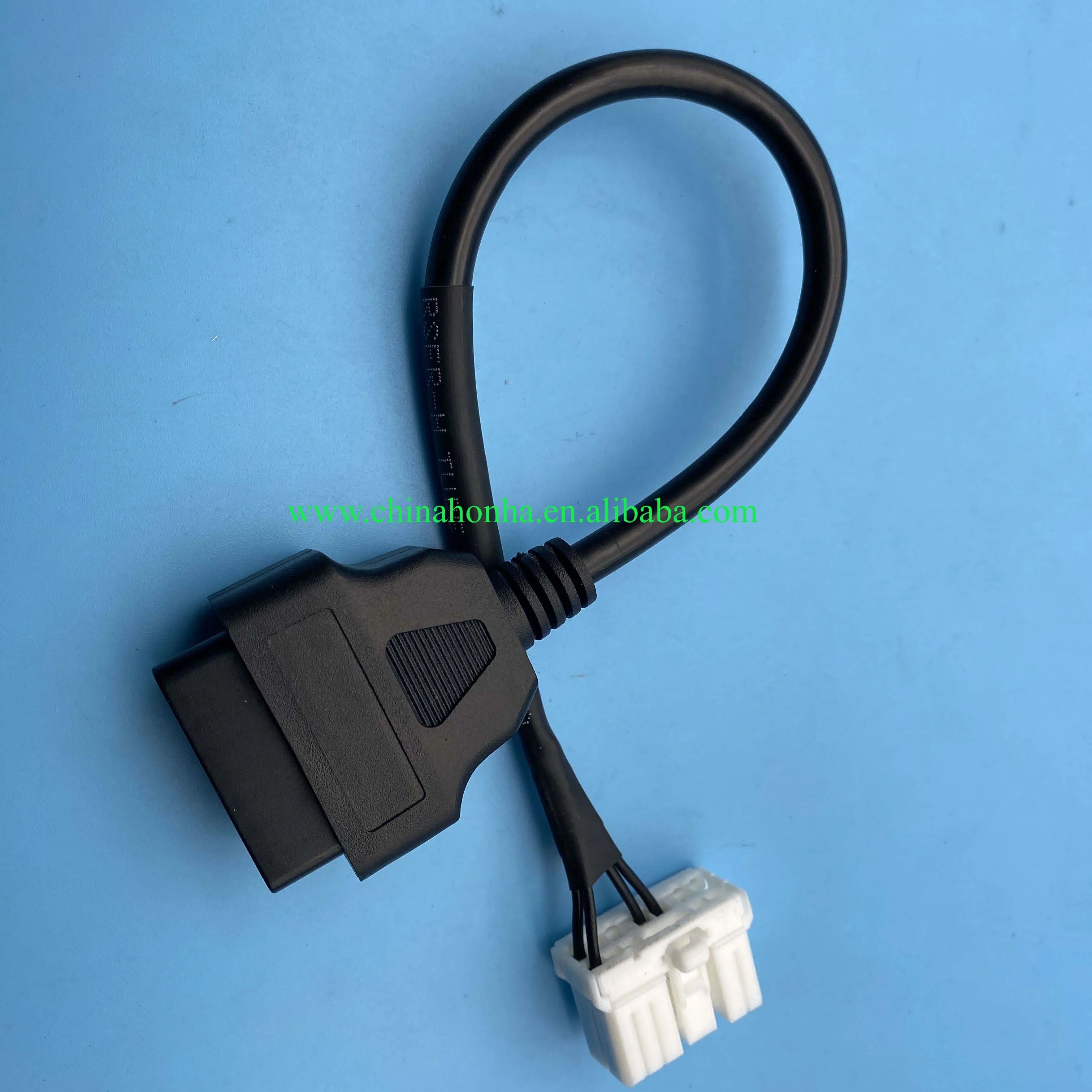 12 pin 20 pin 26 pin male female connector obd ii diagnostic harness electronic cable for new energy vehicle tesla free global shipping