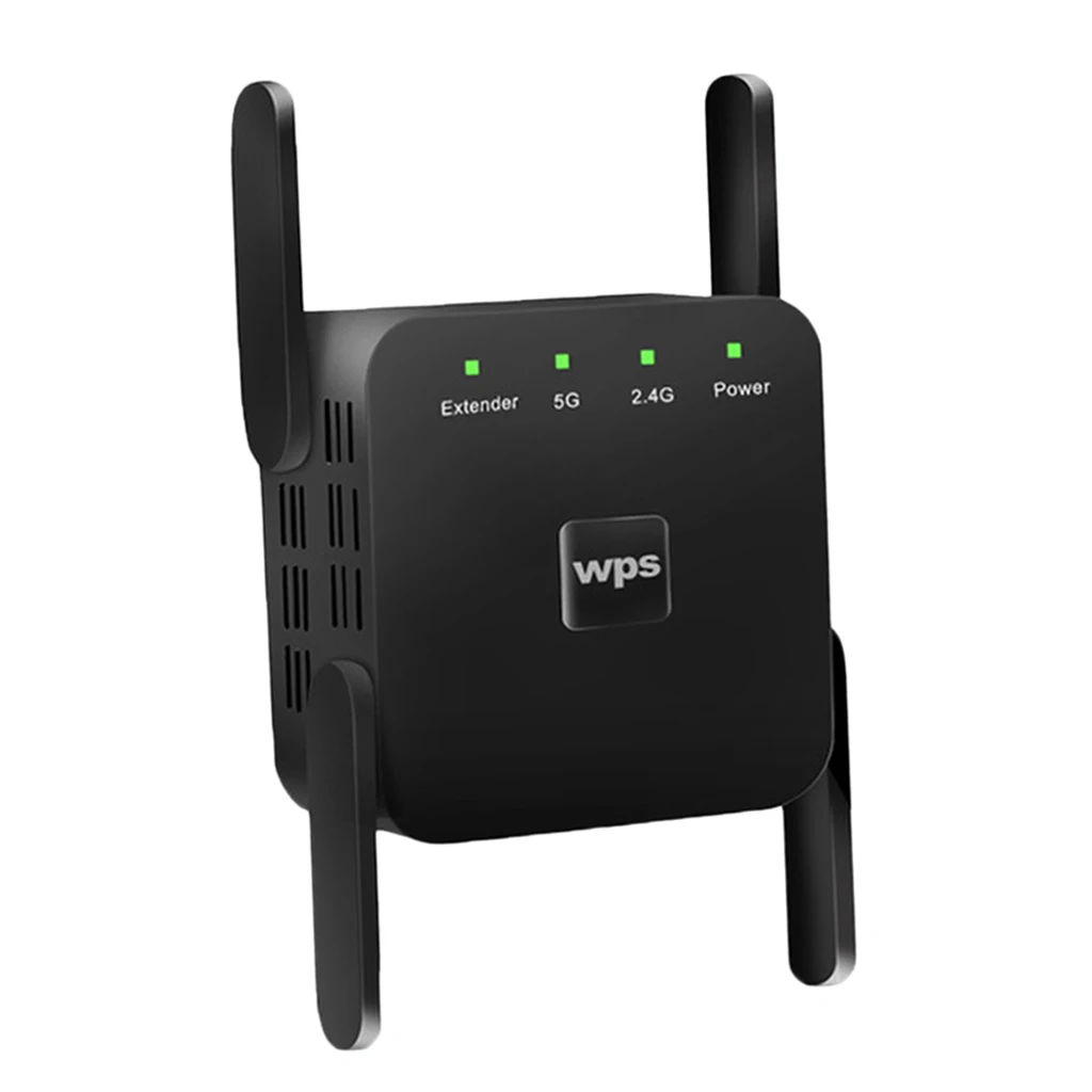 1200 Мбит/с 2 4G 5G Беспроводной ретранслятор Wi-Fi 4 антенны Усилитель сигнала