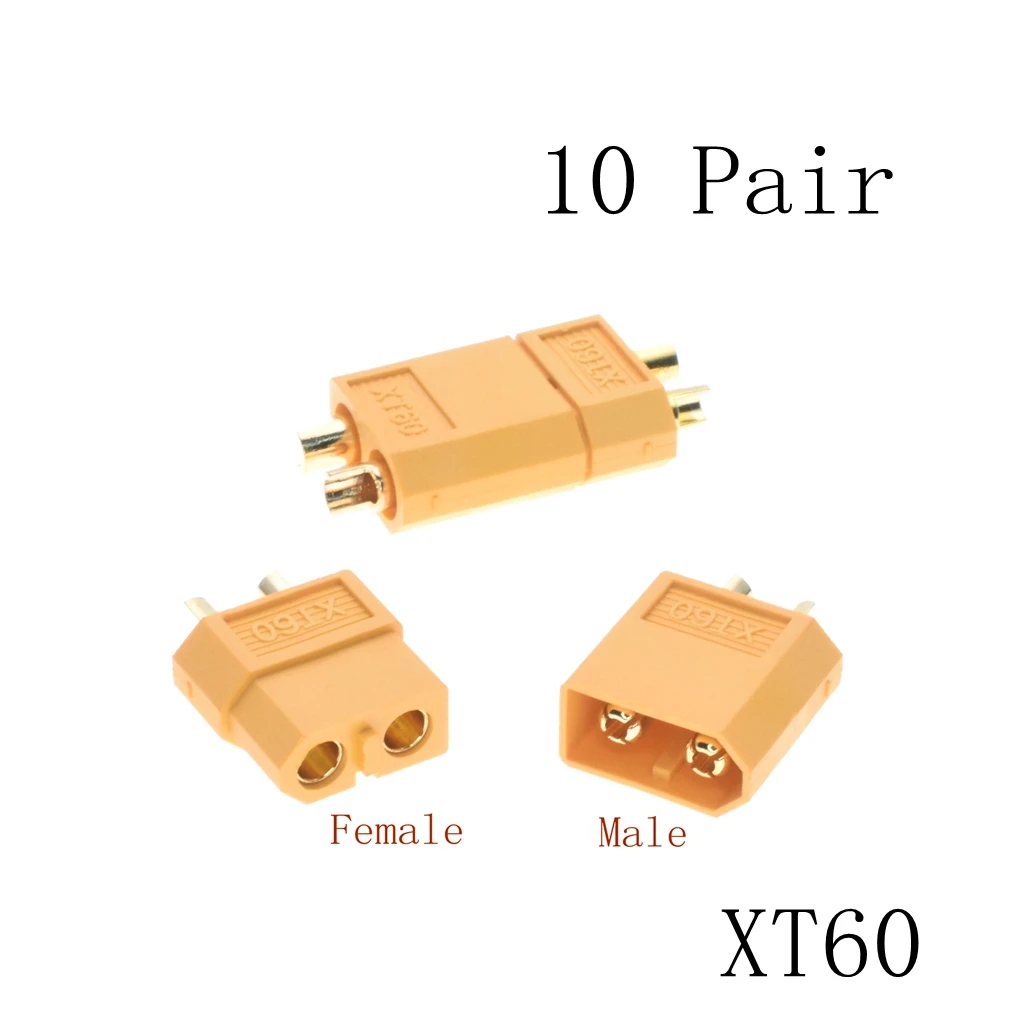 20 шт. оптовая продажа высококачественные штекеры XT60 для радиоуправляемых