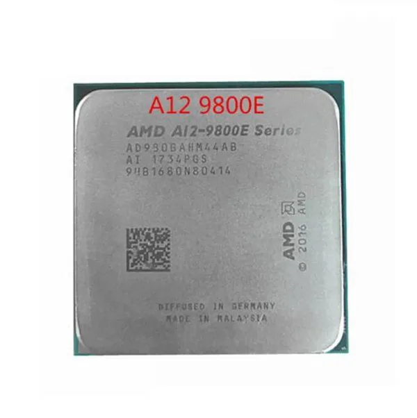 AMD A12 Series 9800E 3 1 ГГц четырехъядерный процессор AD9800AHM44AB hземa AM4 satmak 9800|processor amd|amd